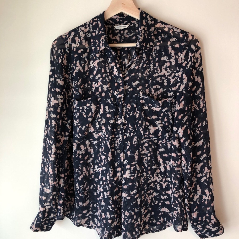 Club Monaco Silk Shirt